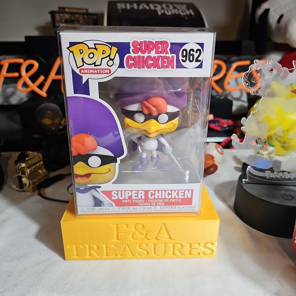 Funko Pop! Animation Super Chicken #962 Vinyl Figure W/Protector